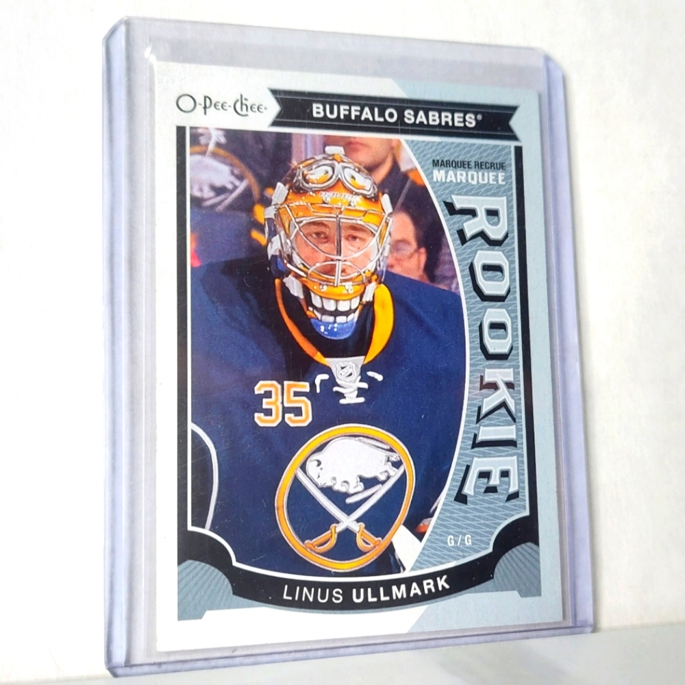 Linus Ullmark O-Pee-Chee Rookie Hockey Card - Card# U42